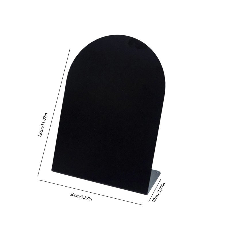 Variation of THIS listing: Black Pink White Purple Metal Magnetic Message Board – Reusable Iron Memo Reminder Board