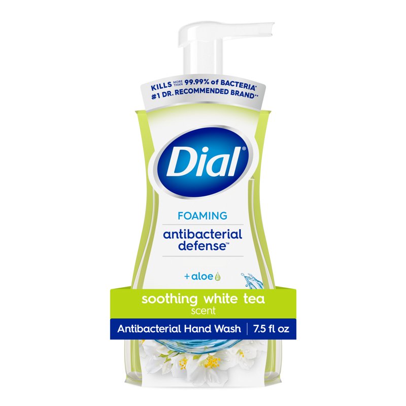 Antibacterial Foaming Hand Soap with White Tea Scent - 2 Pack, 7.5 fl oz
