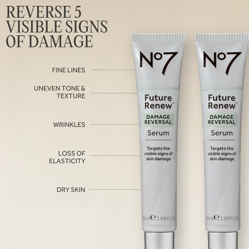 Damage Reversal Face Serum for Fine Lines and Dryness - 1.69 fl oz