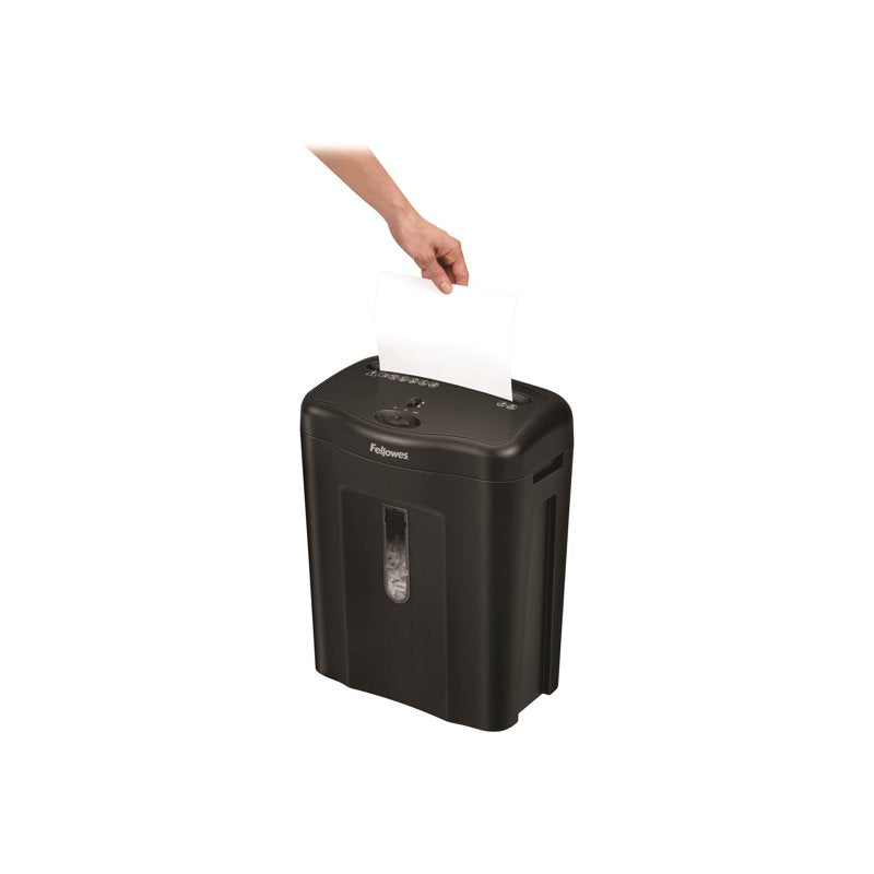 Cross-Cut Paper Shredder 11 Sheets, 4.8-Gallon Bin, Safety Lock, Black