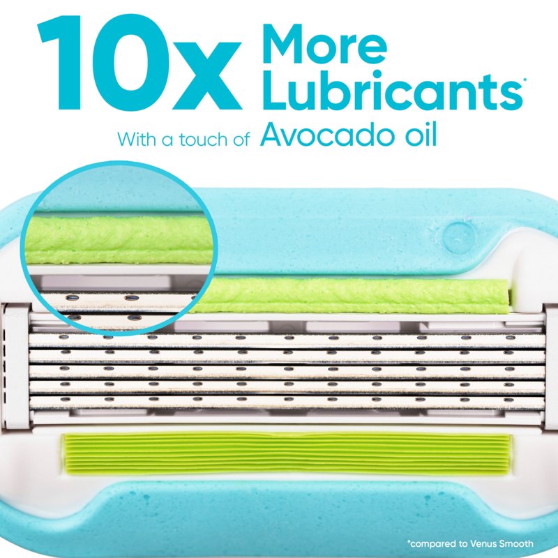 Women’s Razor Blade Refills - Extra Smooth, 5-Blade, Long-Lasting Shave