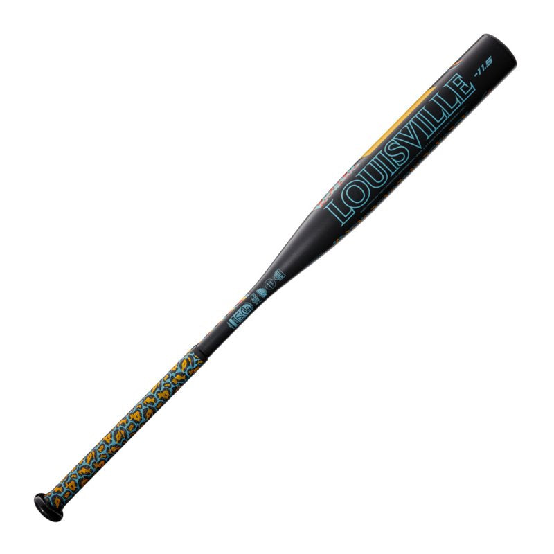 Wilson Louisville Slugger 2022 Diva Fastpitch Bat - 27 Inch, Alloy, Tiger Print