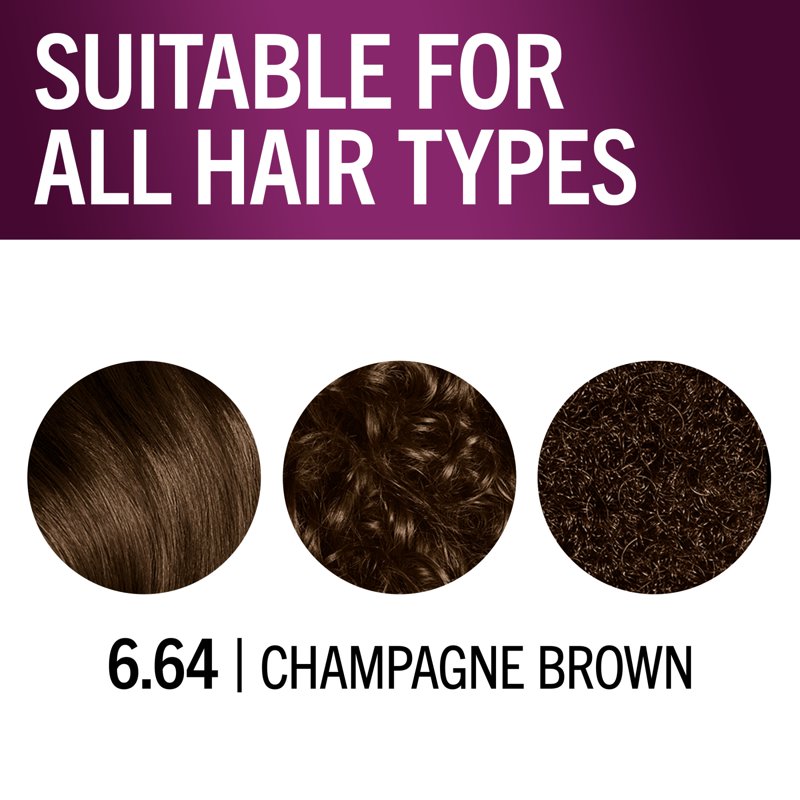 Permanent Hair Dye Kit with Keratin & Gray Coverage - Multiple Shades