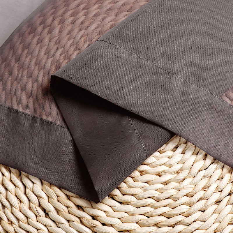 Variation of THIS listing: 42x54 Chocolate Sheer Curtains 2 Pack – 42"W x 54"L Voile Drapes