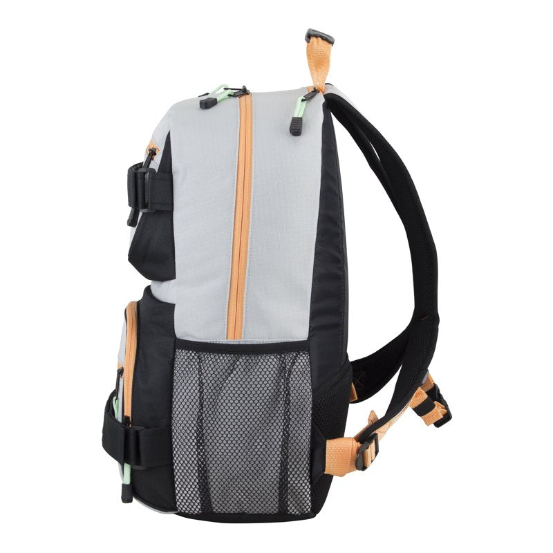 Unisex Dual Strap Skater Backpack with Laptop & Multiple Pockets
