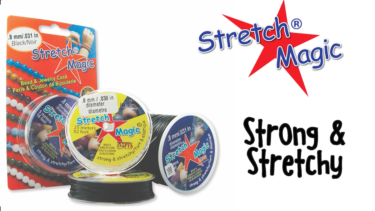 Stretch Bead and Jewelry Cord 1mm Thick, 5m Length for Crafting & Jewelry Making