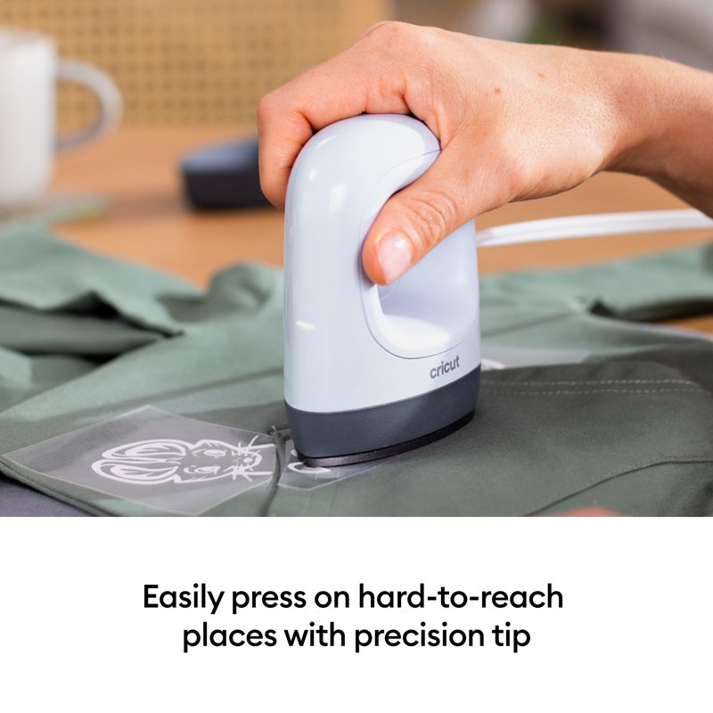 Mini Heat Press for Iron-On Transfers, Compact Portable Heat Press Machine