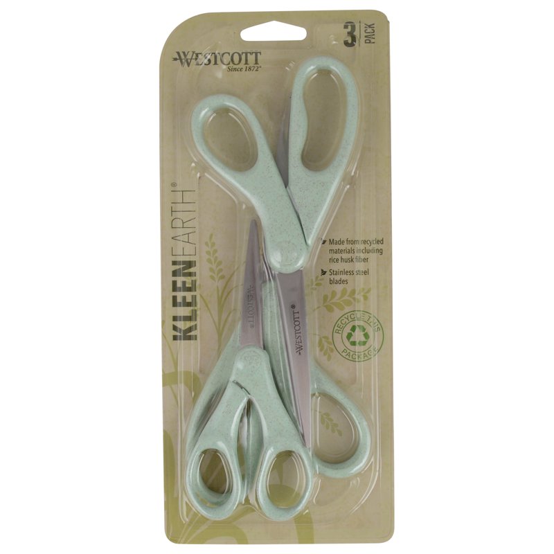 Eco-Friendly Crafting Scissors 3-Pack - 5