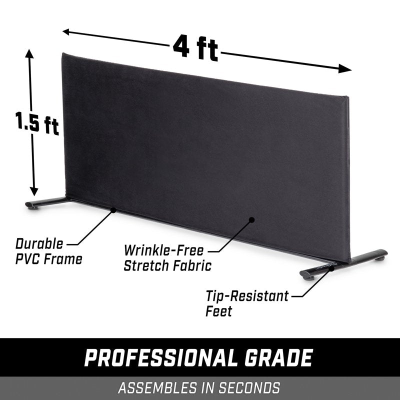 Pickleball Court Barriers 3 Pack - Portable PVC Court Dividers for Tennis & Sports
