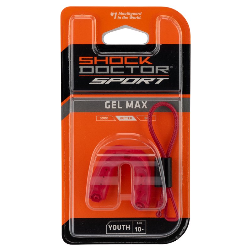 Sports Mouthguard Youth & Adult Gel Max Protective Gear - Multiple Colors