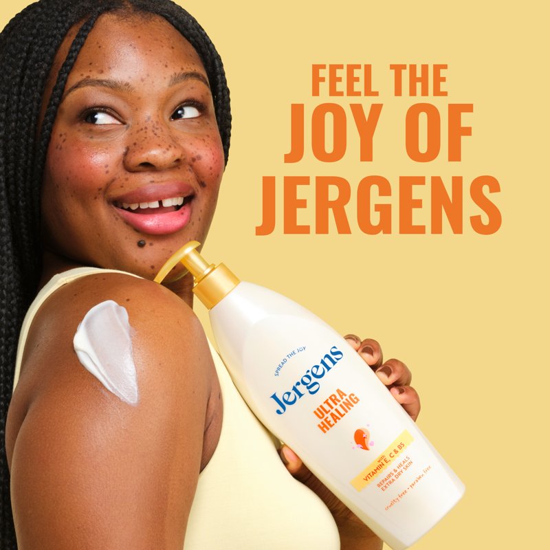 Jergens Ultra Healing Hand and Body Lotion - Dry Skin Moisturizer 22.6 fl oz
