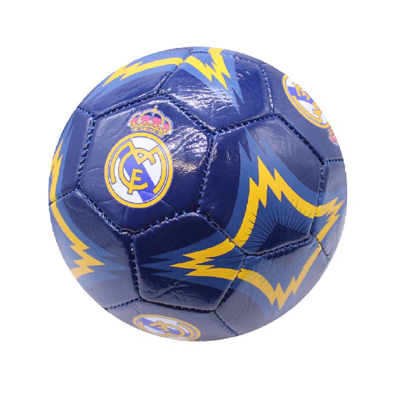 Real Madrid Official Licensed Size 2 Soccer Ball - Navy Kaleidoscope Design