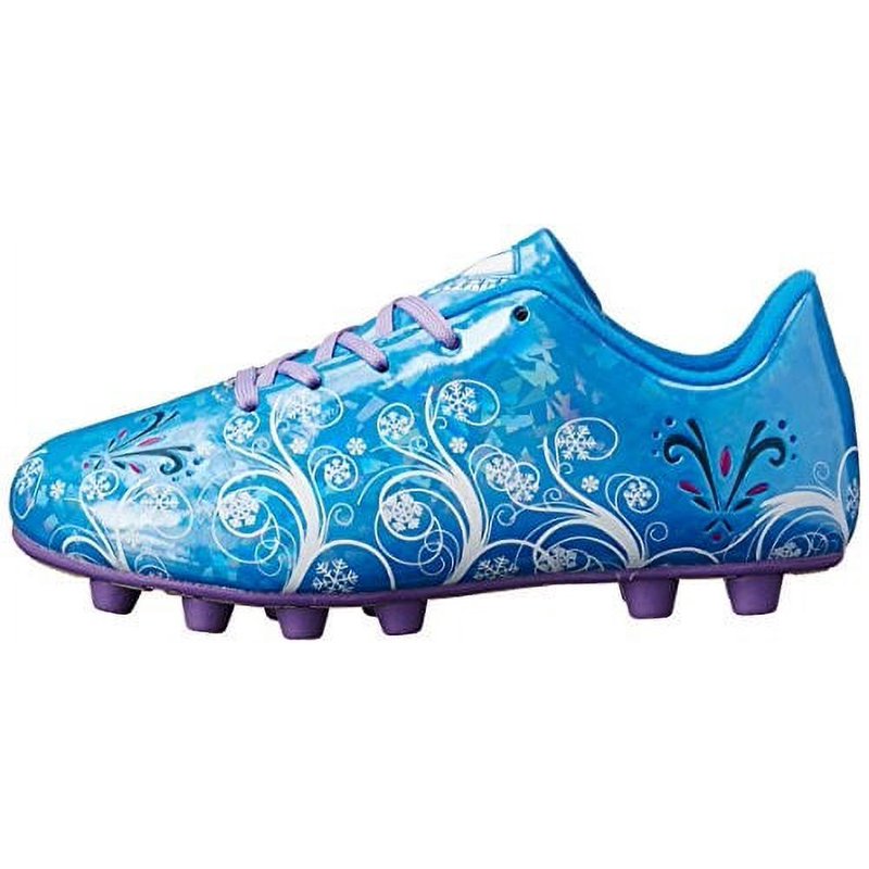 Vizari Frost Kids Soccer Cleats - 13.5 Blue Purple, Firm Ground Youth Shoes