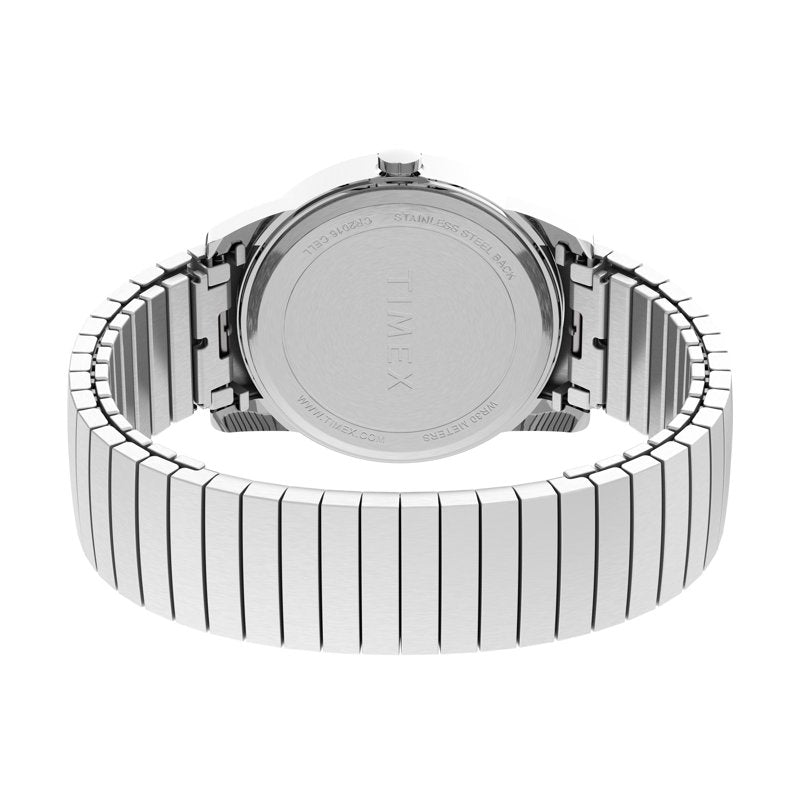 Timex Men's Easy Reader Watch with Indiglo Light and Stainless Steel Band