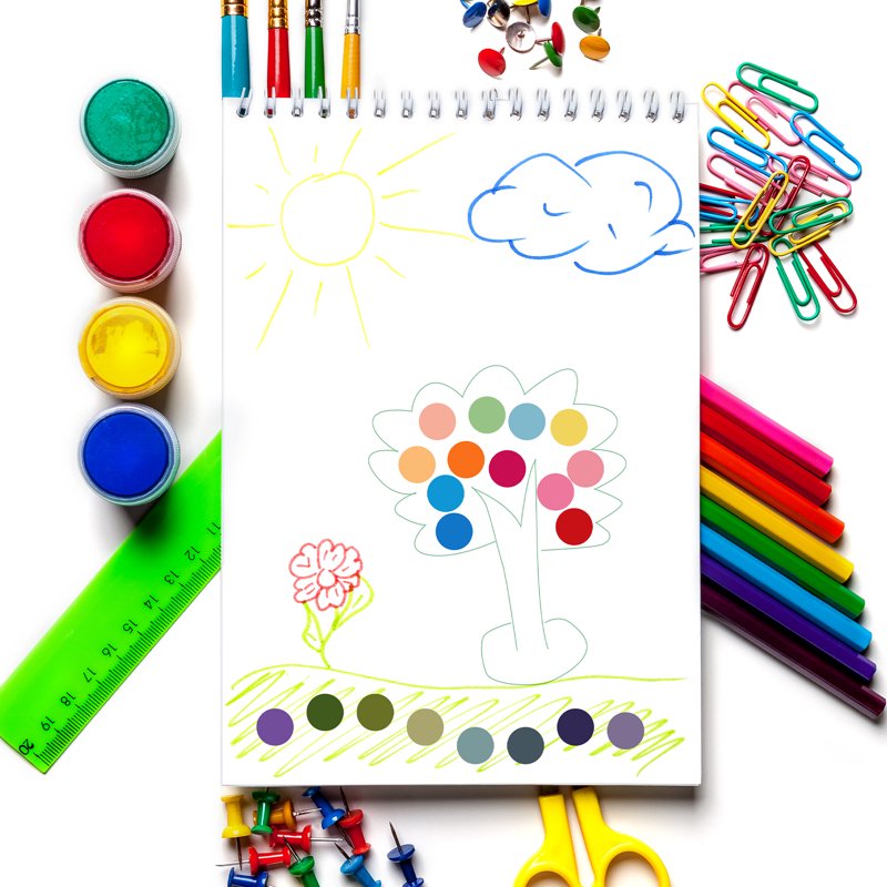 4200 Pcs Color Coding Dot Stickers - 3/4 Inch Round Labels for Organization & Inventory