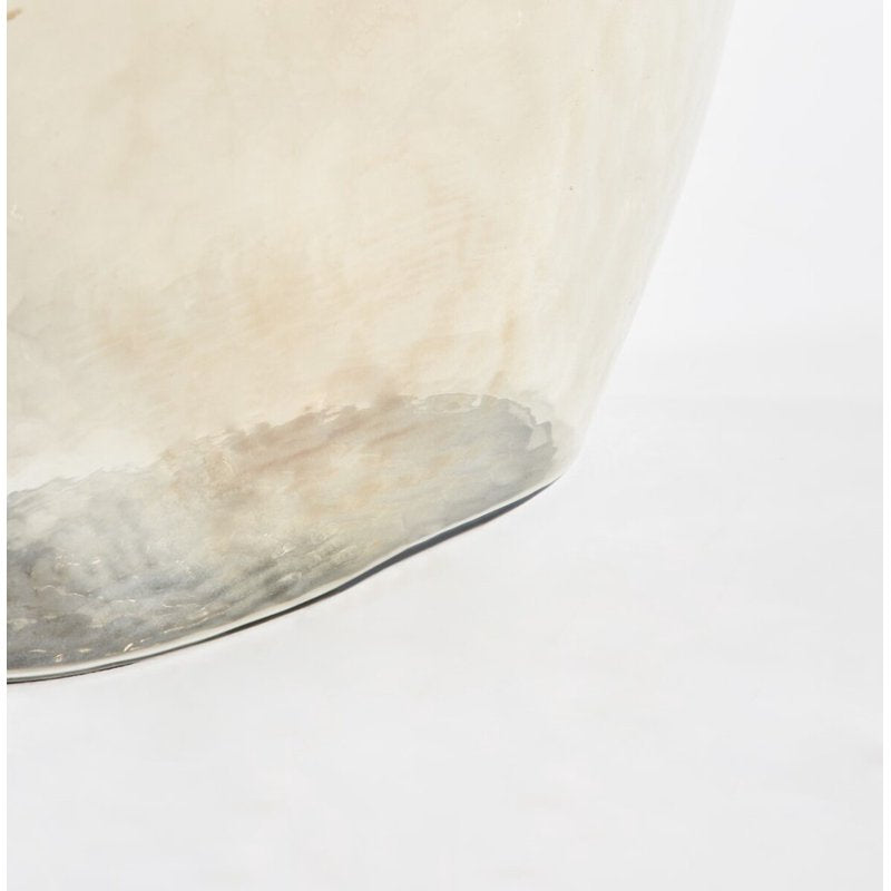Modern Gold Table Lamp - 27.5 Inch Artistic Glass Accent Light
