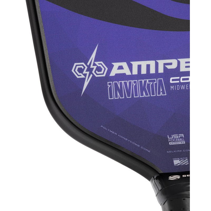 Selkirk Amped Control Pickleball Paddle - Purple Midweight USAPA Approved