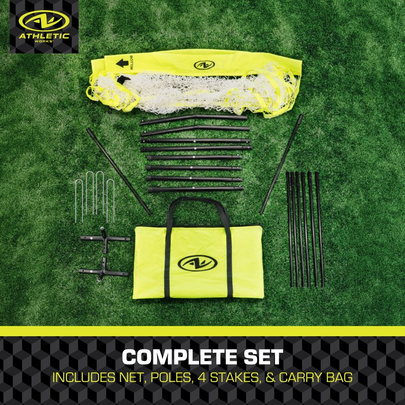 Baseball Softball Hit and Pitch Training Net with Strike Zone Target, 7x7 ft
