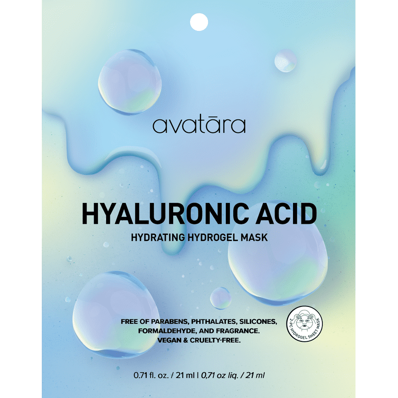 Hydrating Hyaluronic Acid Hydrogel Face Mask for All Skin Types - 3 Pack