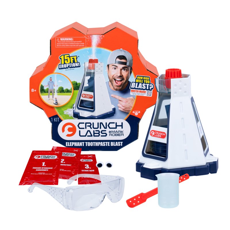 Elephant Toothpaste Science Kit - Explosive Eruption Over 15 Ft for Kids Ages 8+