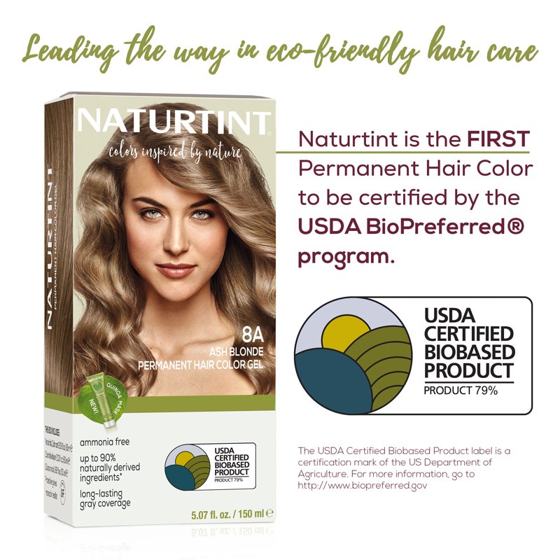 Permanent Hair Color Kit - Ash Blonde Natural Shades - 6 Pack
