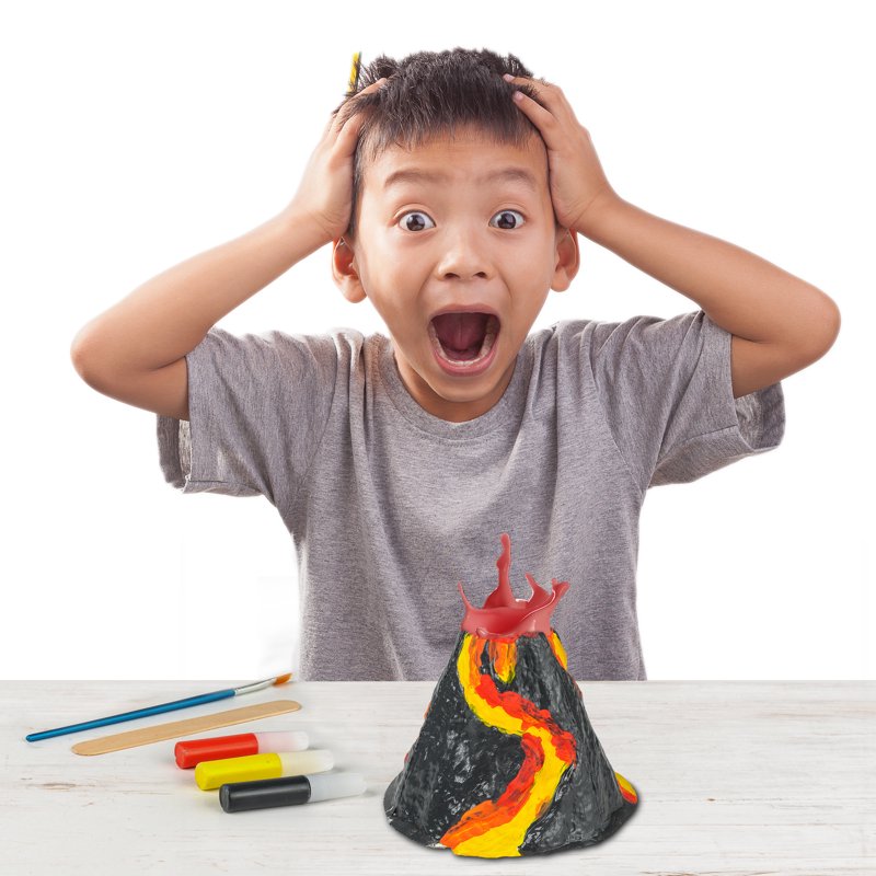 Build Your Own Volcano Science Kit for Kids and Teens Ages 8+