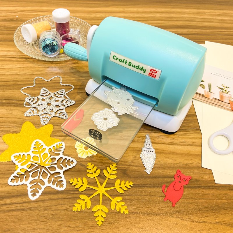 Die Cutting and Embossing Machine for Card Making Scrapbooking DIY Crafts Blue