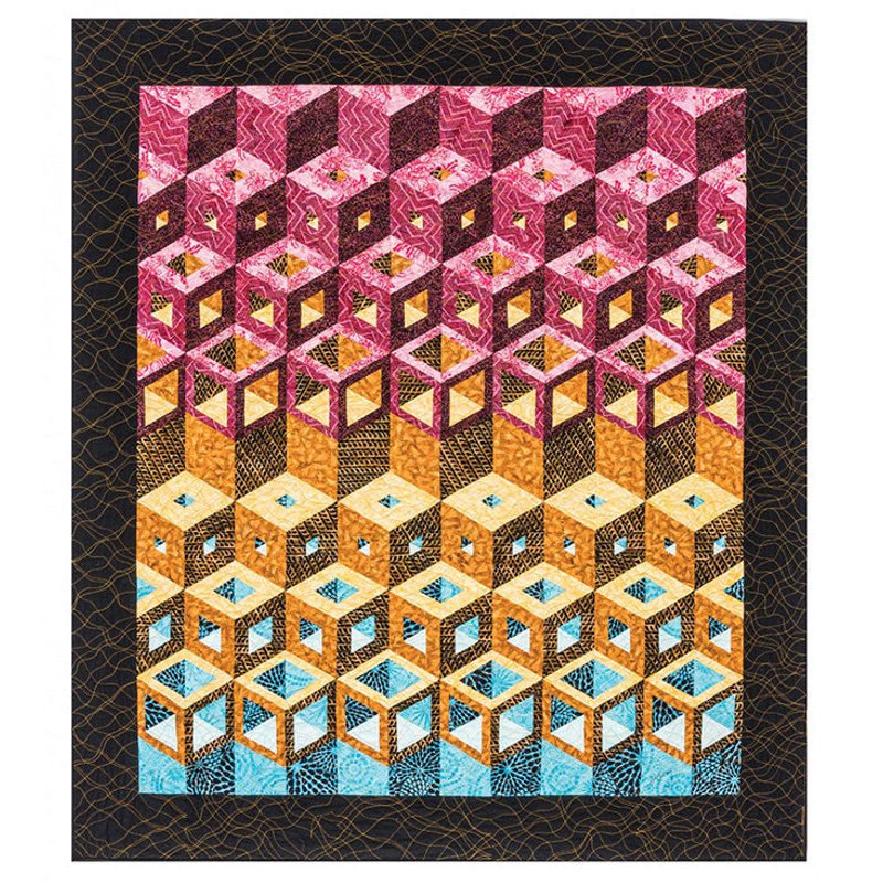 3D Quilt Block Kit - Easy Quilting for Surreal 3D Effect