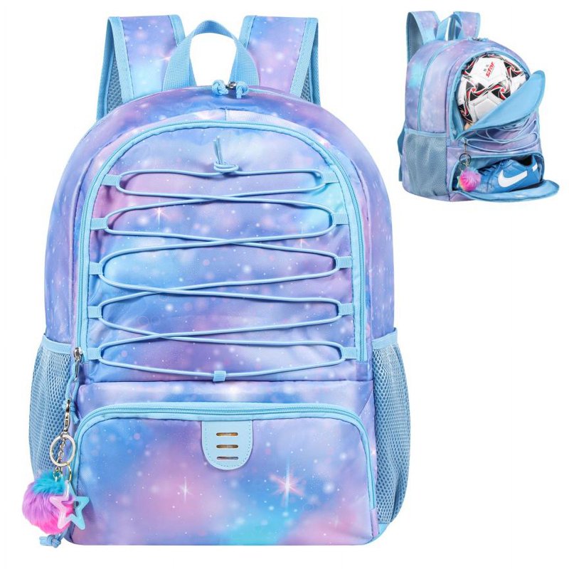 Multipurpose Sports Backpack for Balls and Shoes - Large Capacity, Water-Resistant, Breathable