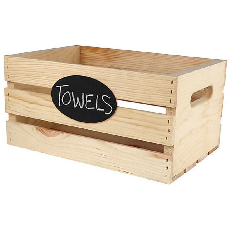Wooden Chalkboard Shapes Set for DIY Crafts and Home Decor