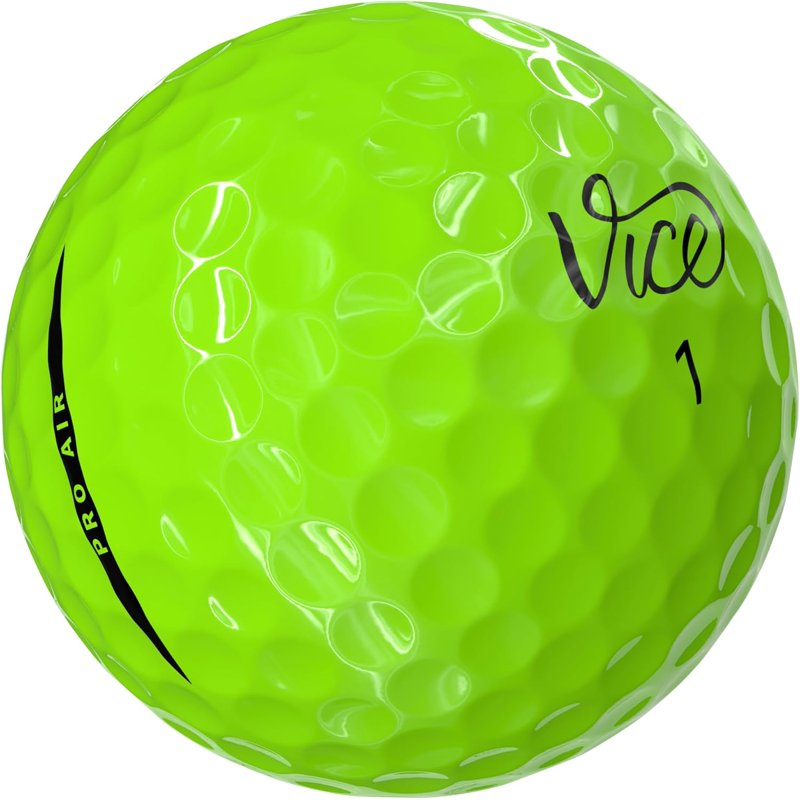 Vice Pro Air Golf Balls 2025 Lime 12 Pack – Lime Variation