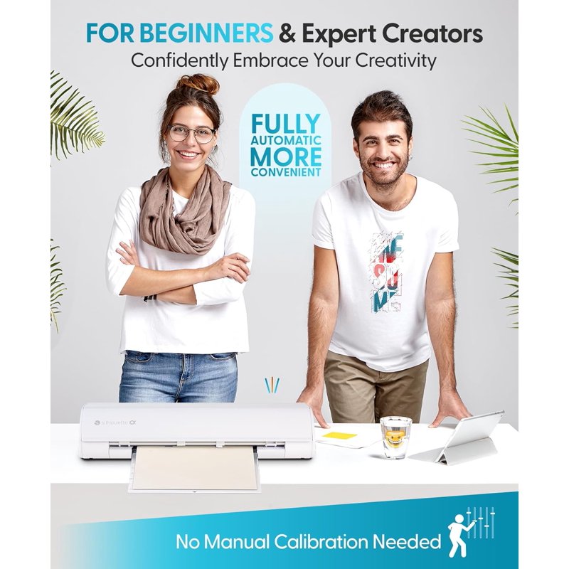 Silhouette Cameo 5α Cutting Machine Basic Bundle for Vinyl Crafts