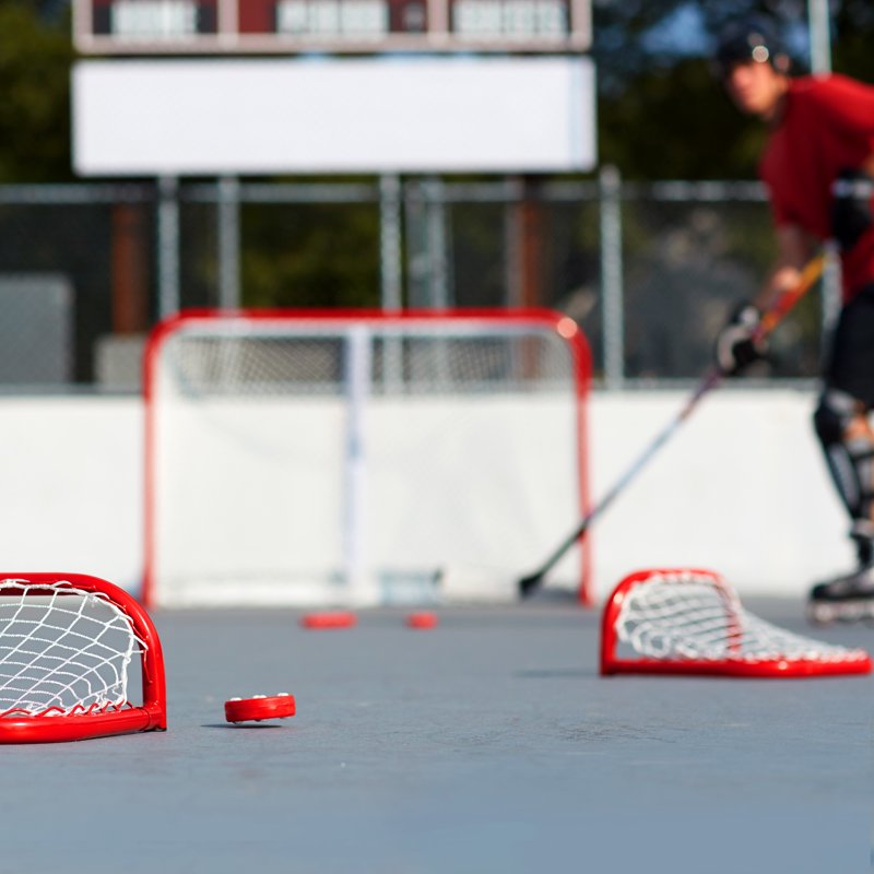 Outdoor Hockey Pucks - Pro Roller & Street Hockey Puck for Practice and Training