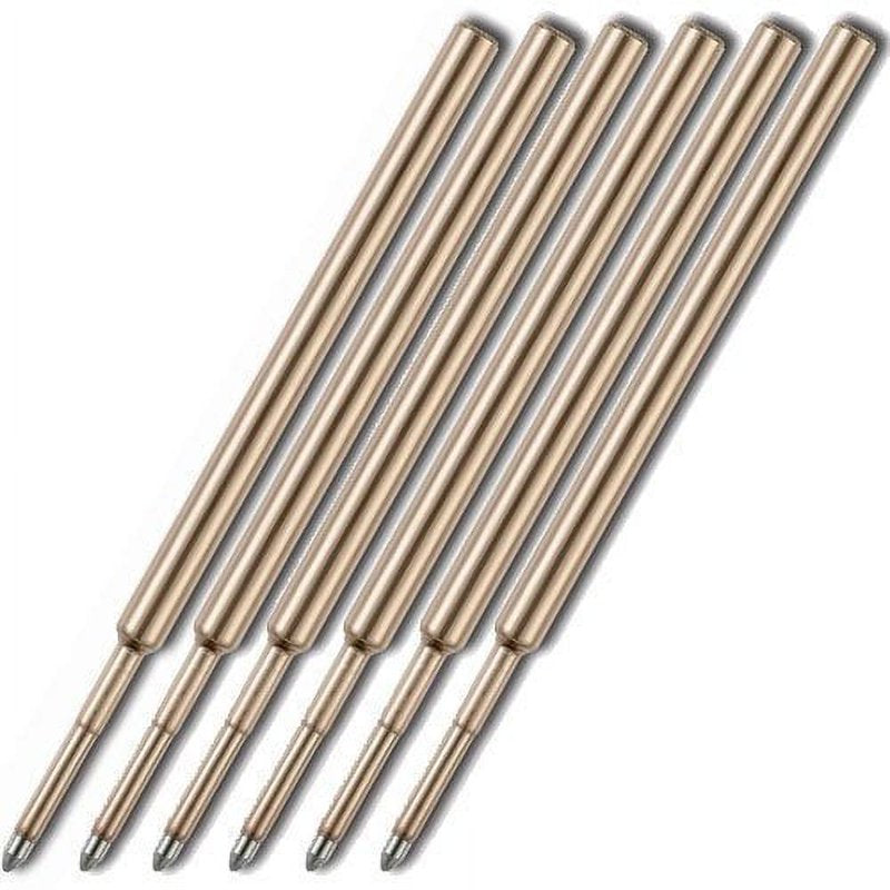 Fisher Space Pen SPR4 Black Ink Medium Point Refill 6 Pack - Pressurized, Zero Gravity