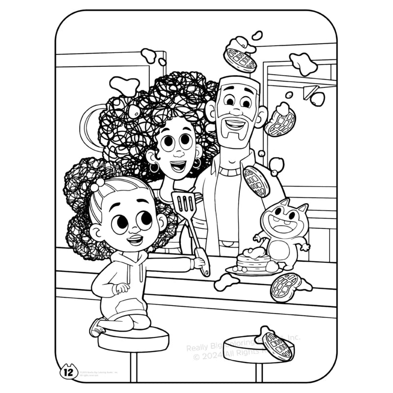 Lyla in the Loop Coloring Book Set - Personalized Kids Activity Gift (25 Copies, 8.5x11)