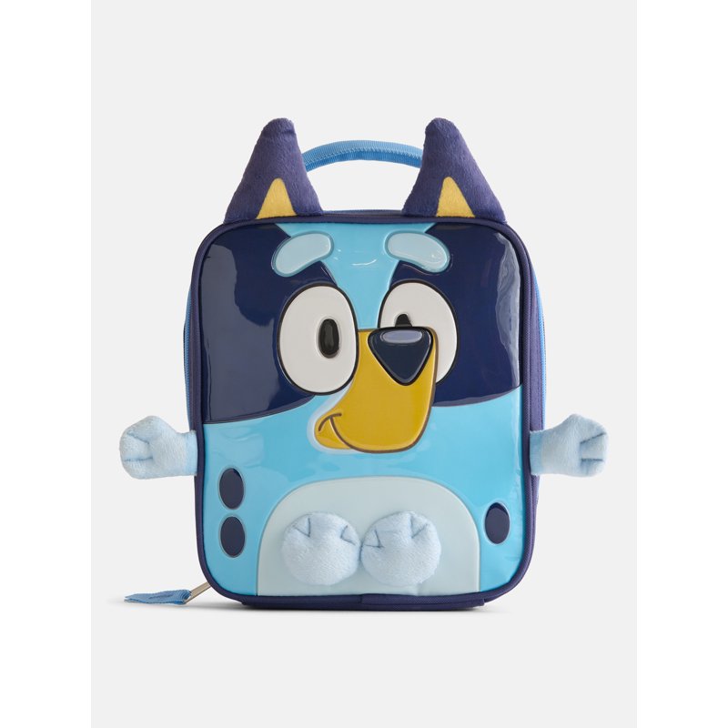 Unisex Clear Backpack Set with Lunch Bag & Keychain - Bluey, Strawberry Shortcake & Variants