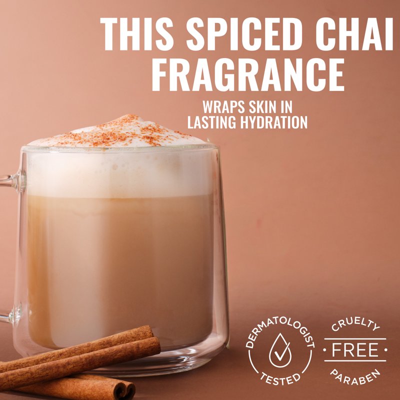Shea Fusion Vanilla Chai Body Lotion - Moisturizer for Dry Skin 14oz