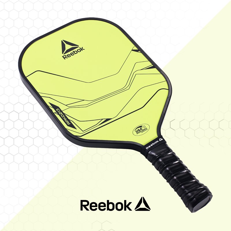 Reebok Pickleball Paddle - Lightweight USAPA Approved - Yellow