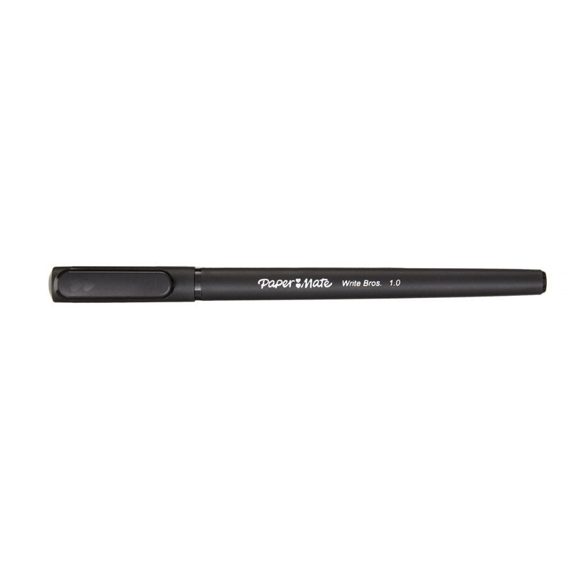 Ballpoint Pens - Black Ink, Medium Point 1.0mm, Pack of 10 - Write Bros