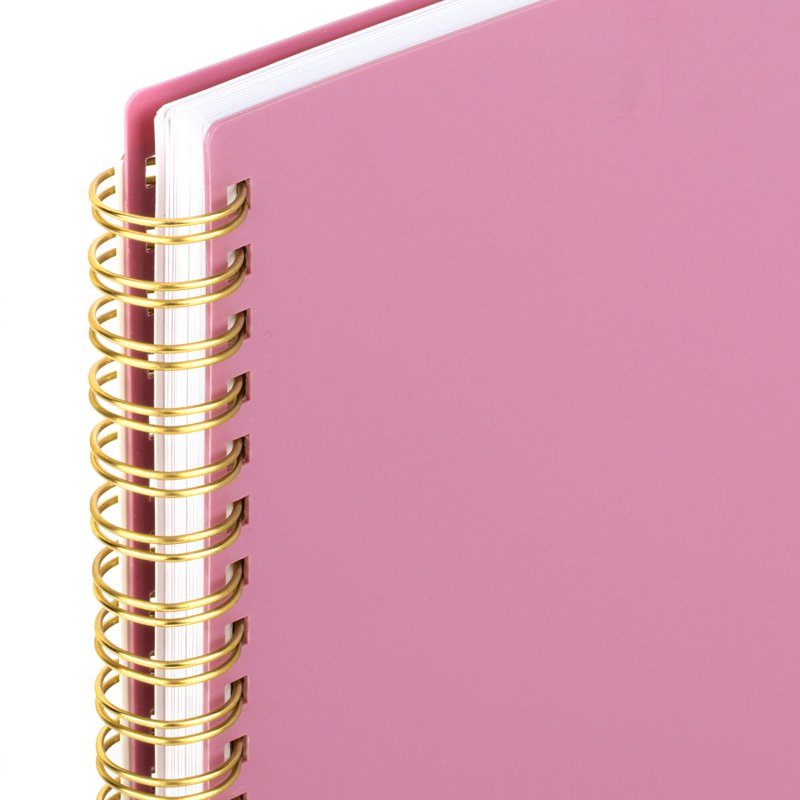 2026 Weekly Monthly Planner - Medium Size, Pink Cover, Office Organization