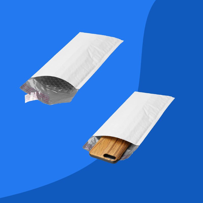 Poly Bubble Mailers Self-Sealing Envelopes for Shipping - 6x10 Inches