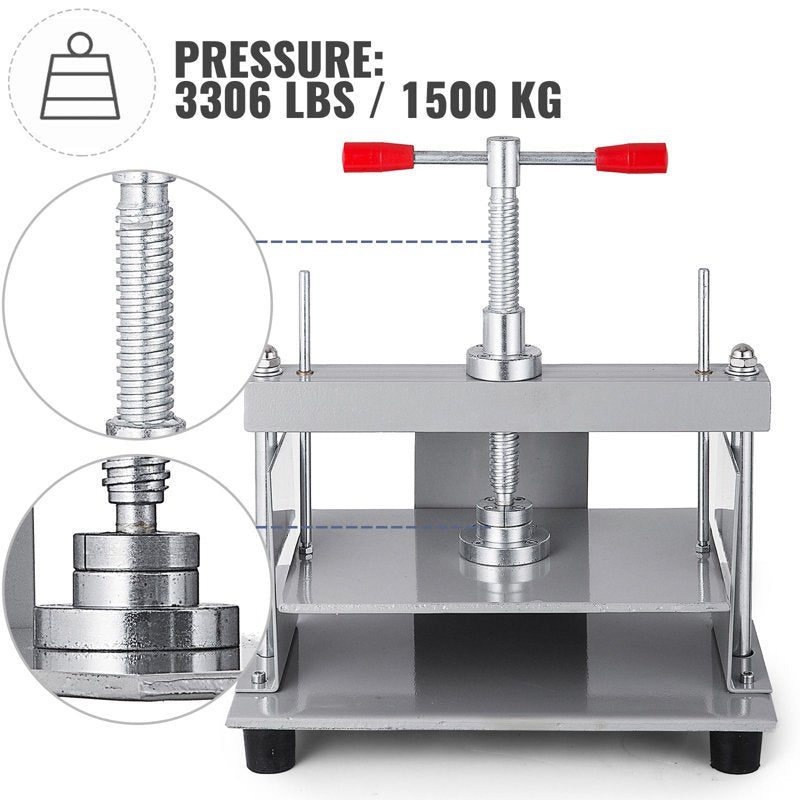 Heavy-Duty Manual Paper Press Machine for A4 Documents and Bookbinding