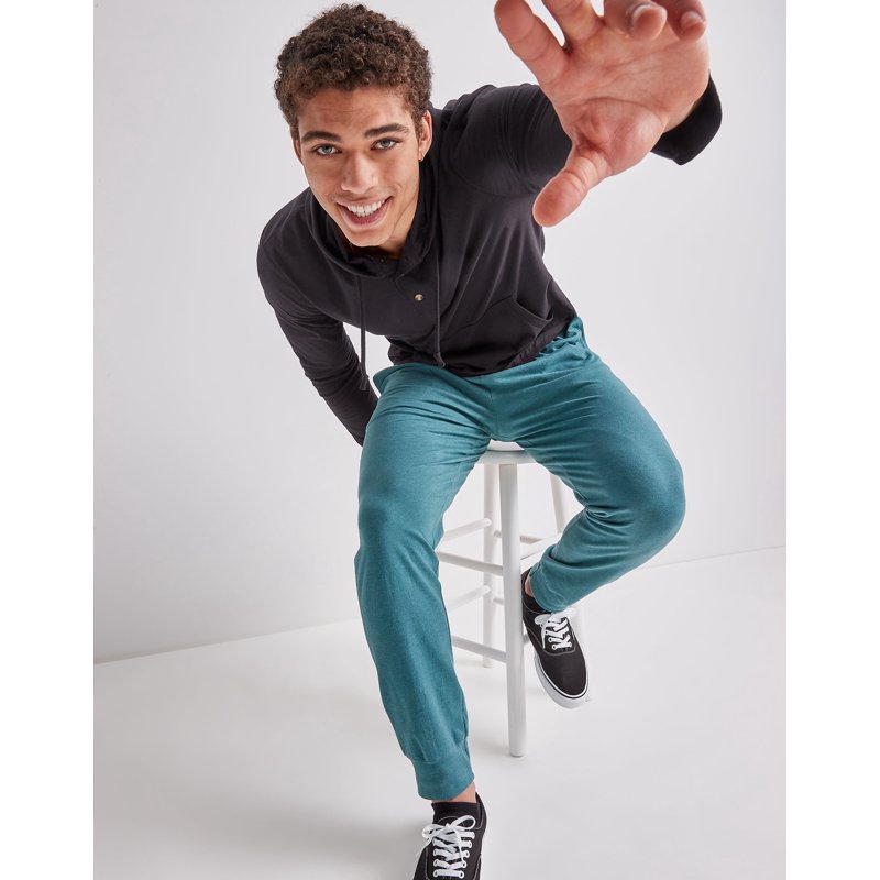 Men's Lightweight Cotton Jogger Sweatpants with Pockets - 30.5 Inch Inseam