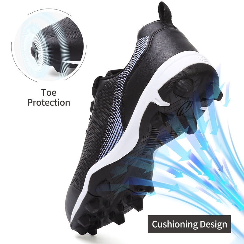 Unisex Lightweight Baseball & Softball Cleats - Non-Slip Athletic Shoes for Outdoor and Indoor Sports