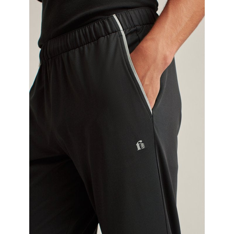 Men's Running Pants with Reflective Details - Athletic Fit, Stretch Fabric, 30 Inseam