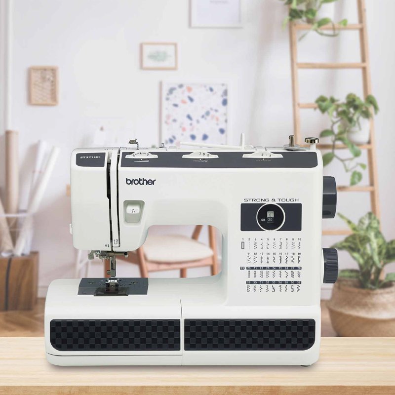 Heavy-Duty Sewing Machine with 37 Stitches, Durable & Versatile