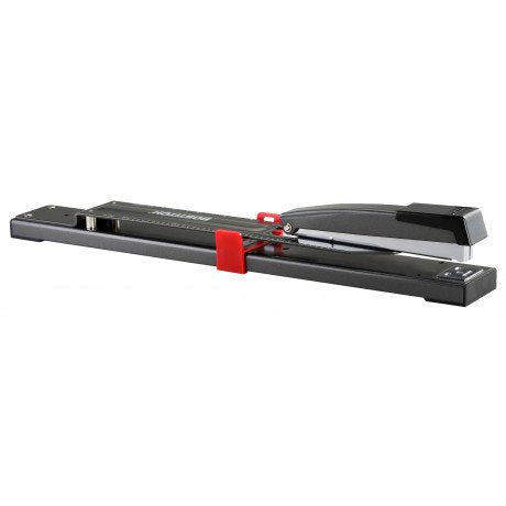 Long Reach Stapler 12 Inch Heavy Duty Office Booklet Stapler with Adjustable Guide