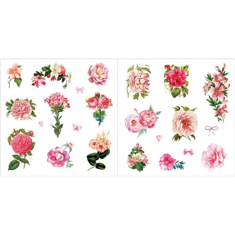 Botanical Sticker Book for Journaling and Crafts - Bunches of Botanicals