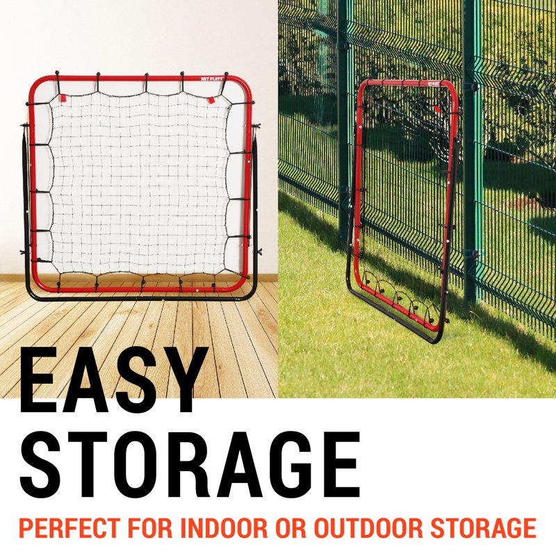 3x3ft Soccer Rebounder Net Training Practice Net – Kid & Teen Skill Training