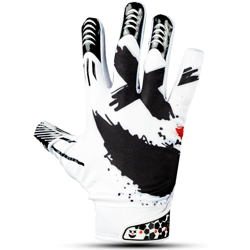 Football Receiver Gloves with Sticky Grip for Youth & Adults - Reinforced, Breathable, Lightweight